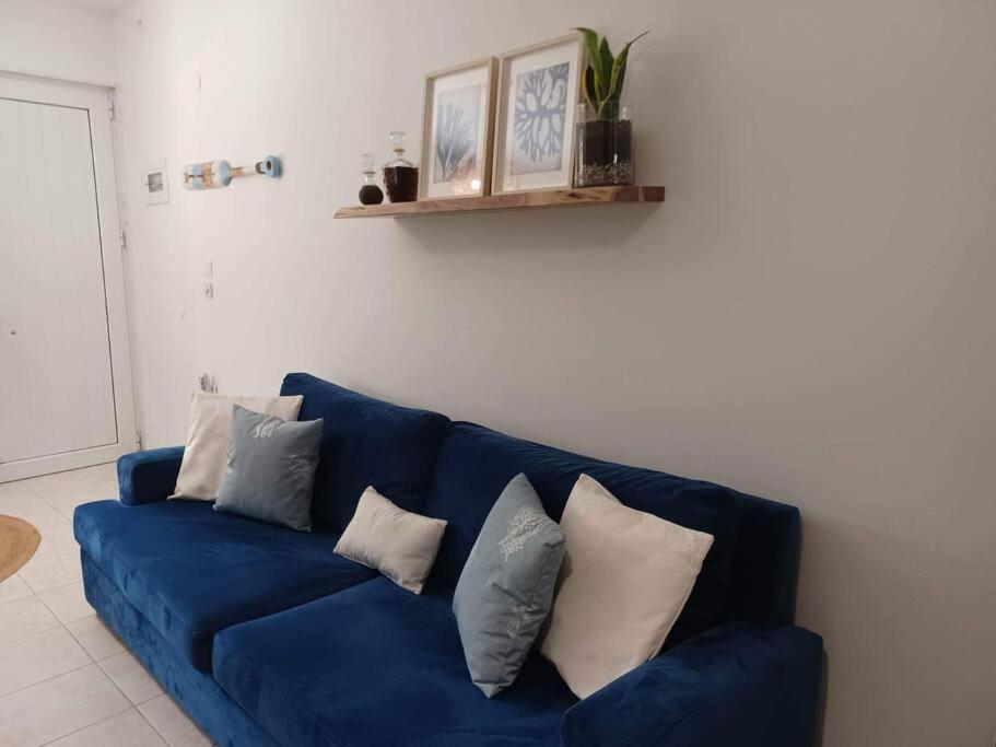 Holiday House Near Beach Skala Fourkas Bagian luar foto
