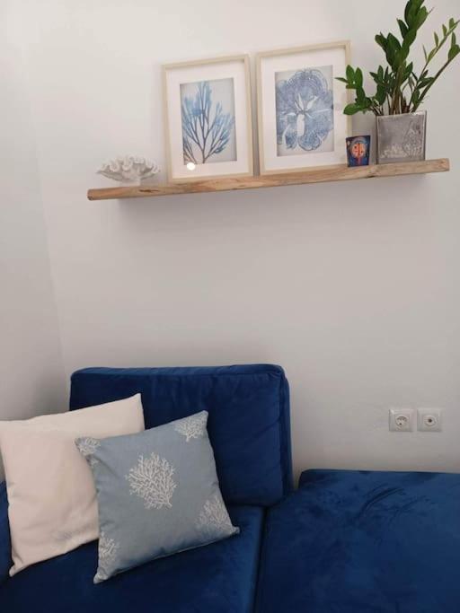 Holiday House Near Beach Skala Fourkas Bagian luar foto