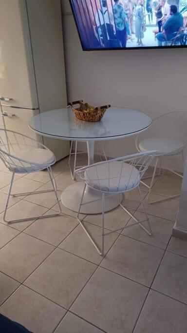 Holiday House Near Beach Skala Fourkas Bagian luar foto