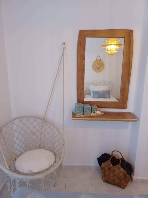 Holiday House Near Beach Skala Fourkas Bagian luar foto